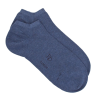 Sneakersocken aus Ägyptischer Baumwolle - Blau