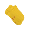 Herren-Socken aus ägyptischer Baumwolle - Papaya-Gelb