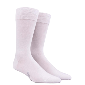 Socken "Light" aus merzerisierter Baumwolle und synthetischem Garn - Weiß