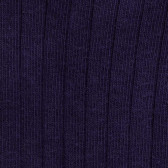 Hohe gerippte Socken aus weicher Baumwolle für Kinder - Violet || Violett Doré Doré