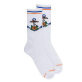 Herrensocken mit Ringelmuster - Ankermuster | Doré Doré