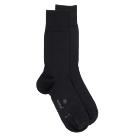6er-Pack Socken aus Wolle & Baumwolle - Schwarz