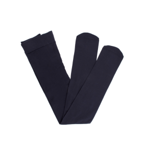 Blickdichte Strumpfhose Doré Doré für Mädchen aus Mikrofaser - Dunkelblau
