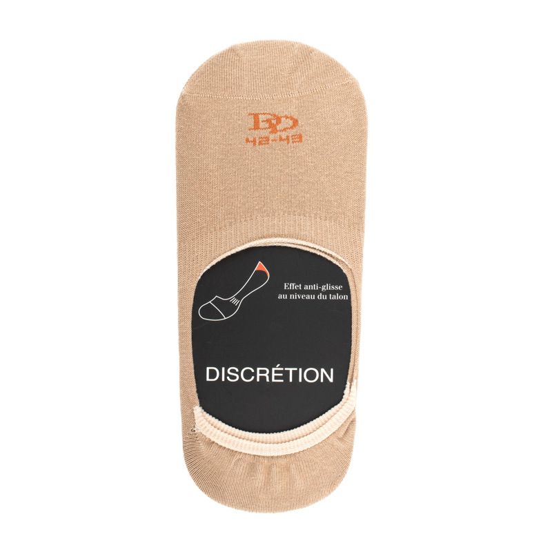 Unsichtbare Socken - Beige