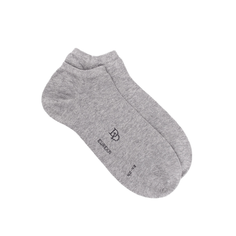 Sneakersocken Dore Dore aus Ägyptischer Baumwolle - Grau