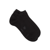 Sneakersocken aus Ägyptischer Baumwolle - Schwarz