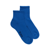 Herren Socken aus Baumwolle mit gepolsterter Sohle - Blau | Doré Doré