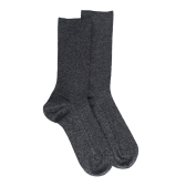 Socken aus Baumwolle Ohne Gummizug - Grau