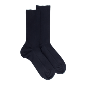 Socken aus Baumwolle Ohne Gummizug - Blau