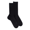 Socken aus Baumwolle Ohne Gummizug - Schwarz