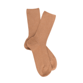 Socken aus Baumwolle Ohne Gummizug - Beige