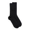 Socken aus Baumwolle Ohne Gummizug - Schwarz