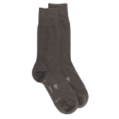 Herrensocken aus ägyptischer Baumwolle - Braun | Doré Doré