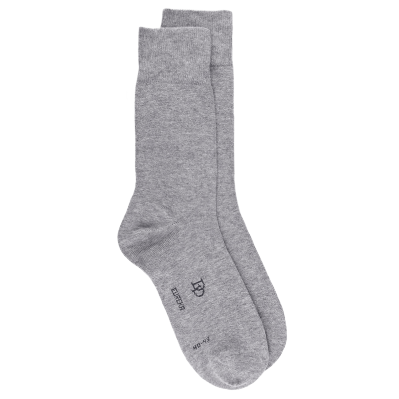 Hellgraue Socken aus Ägyptischer Baumwolle