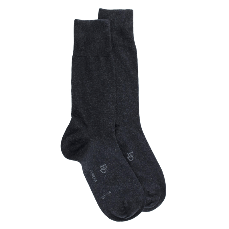 Graue Socken aus Ägyptischer Baumwolle