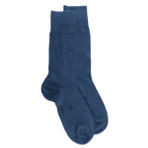 Socken Doré Doré aus Ägyptischer Baumwolle -Denimblau