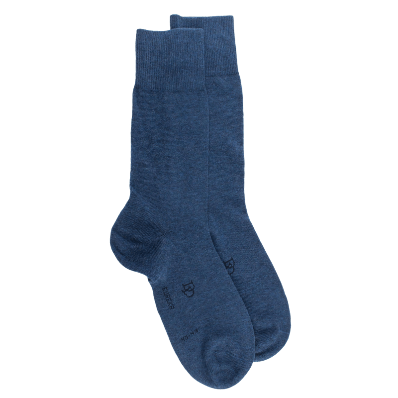 Socken Doré Doré aus Ägyptischer Baumwolle -Denimblau