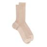Beige Socken speziell für empfindliche Beine