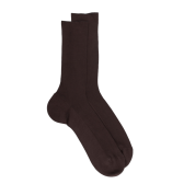Braune Socken speziell für empfindliche Beine