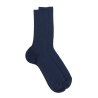 Blaue Socken speziell für empfindlliche Beine