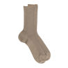 Dunkelbeige Socken speziell für empfindliche Beine