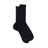 Socken aus merzerisierter Baumwolle - Schwarz