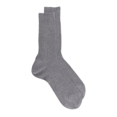 Graue socken Dore Dore aus mercerisierter Baumwolle