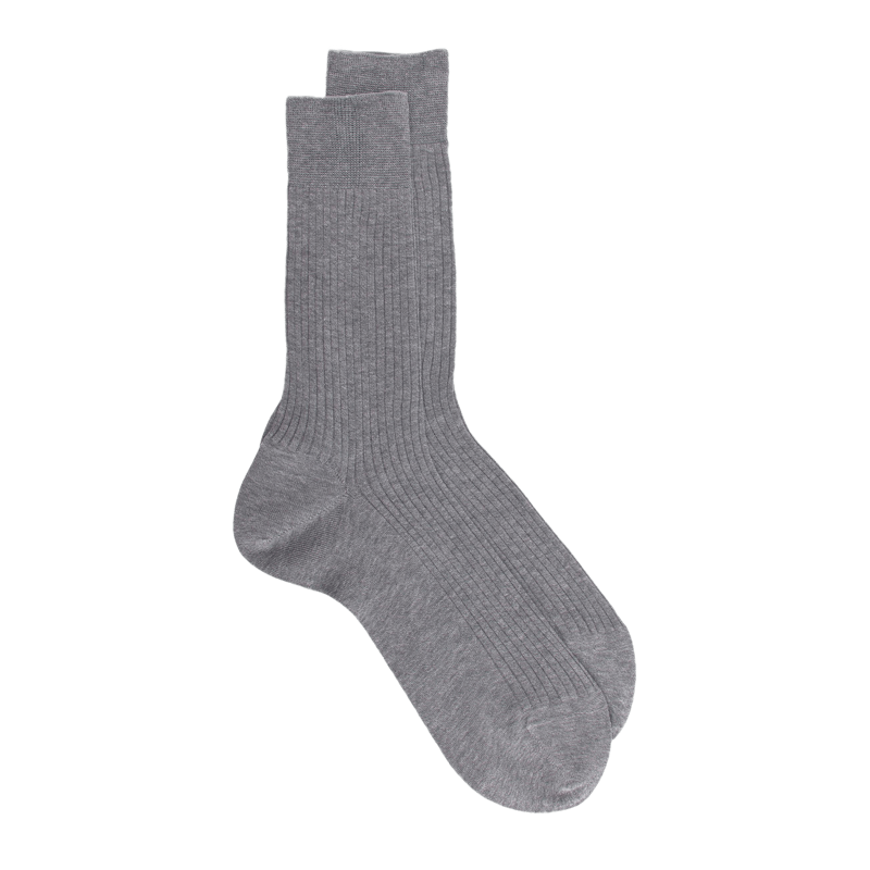 Graue socken Dore Dore aus mercerisierter Baumwolle