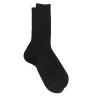 Schwarze Dore Dore-Socken aus 100% schottischem Garn