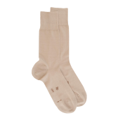 Socken DD Light aus merzerisierter Baumwolle und synthetischem Garn - Beige
