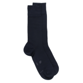Socken DD Light aus merzerisierter Baumwolle und synthetischem Garn - Dunkelblau