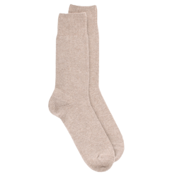 Herrensocken aus Wolle und Kaschmir - Beige | Doré Doré