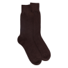 Herrensocken aus Wolle und Kaschmir - Schokoladenbraun