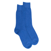 Herrensocken aus Wolle und Kaschmir - Blau | Doré Doré