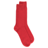 Herrensocken aus Wolle und Kaschmir - Rot | Doré Doré