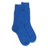 Damensocken aus Wolle und Kaschmir - Blau