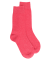 Socken aus Wolle und Kaschmir für Damen - Rosa