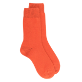 Damensocken aus Wolle und Kaschmir - Gold | Doré Doré