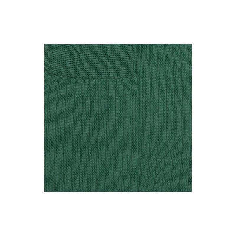 Chlorophylle Dore Dore gerippte Wollsocken