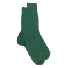 Gerippte Socken aus Wolle für Herren - Chlorophyle
