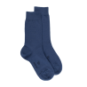 Bauwolle & Woll Socken für Damen - Blau