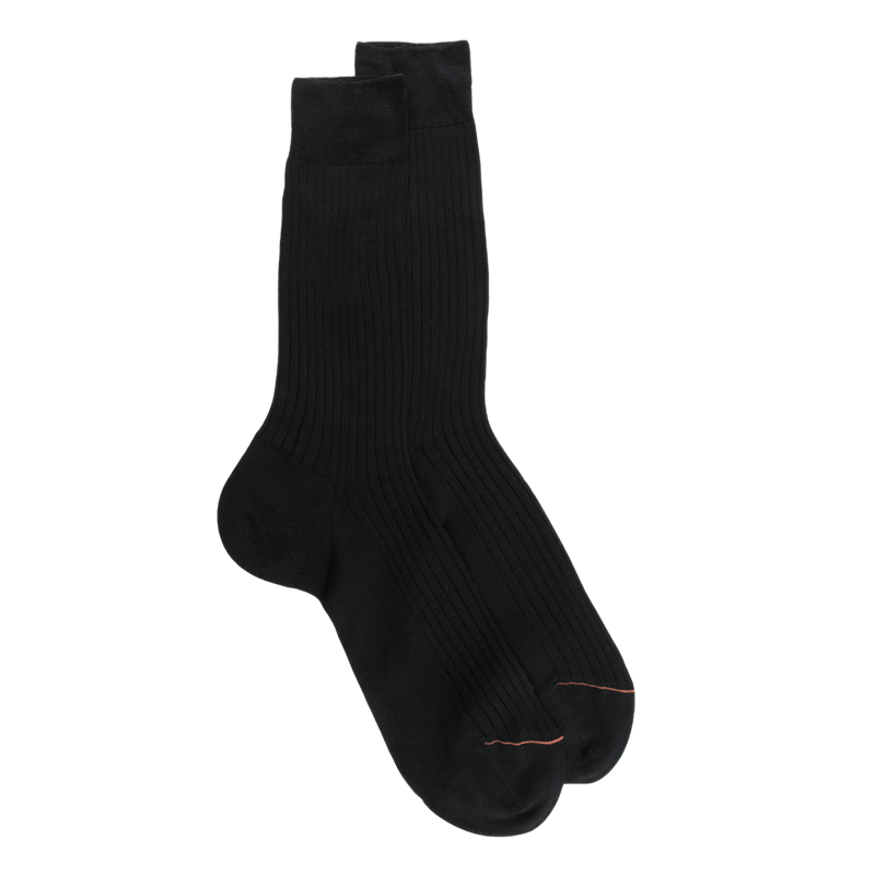 Luxus Socken aus Baumwolle - Schwarz