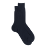 Socken aus merzerisierter Baumwolle - Dunkelblau