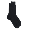 Socken aus merzerisierter Baumwolle - Schwarz
