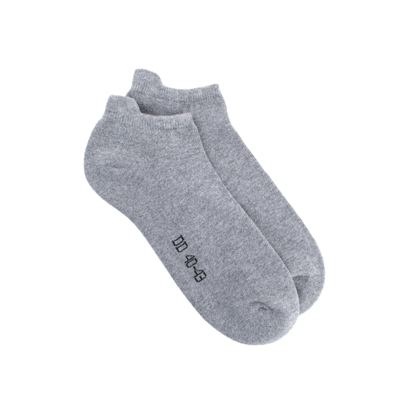 Sport-Sneakersocken für Herren - Frottee Baumwolle Eisblau