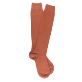 Kniestrümpfe aus Wolle und Kaschmir für Damen - Camel