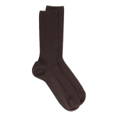 Braune Dore Dore-Wollsocken, speziell für empfindliche Beine