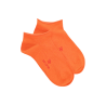 Damen Sneaker-Socken aus ägyptischer Baumwolle - Orange