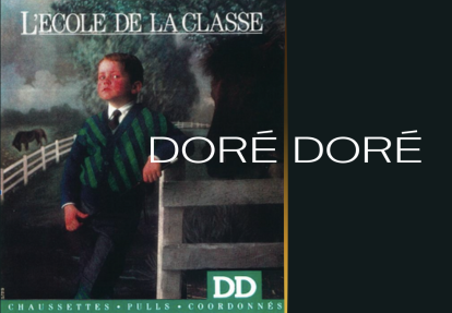 Doré Dorédie Eleganz der französischen Socke wird bis zum 3. Januar 2021 im Musée de la bonneterie in Troyes ausgestellt